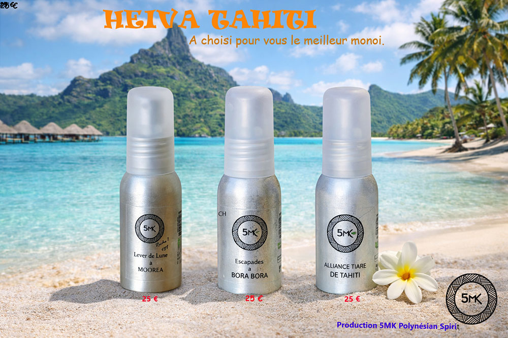 monoï aux parfums de Tahiti